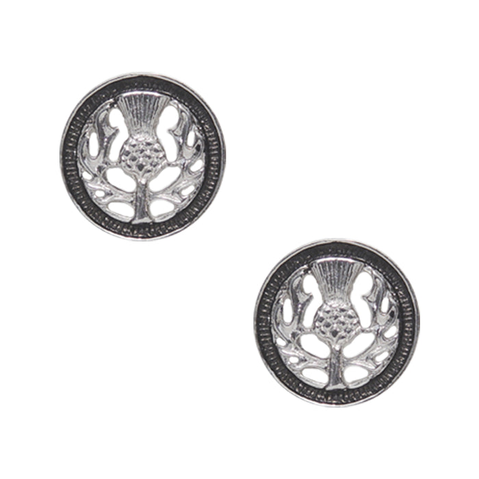 Thistle Cufflinks - Heritage Of Scotland - NA