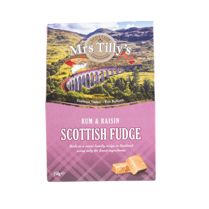 Tr Mrs Tilly`S Rum & Raisin Fudge - Heritage Of Scotland - NA