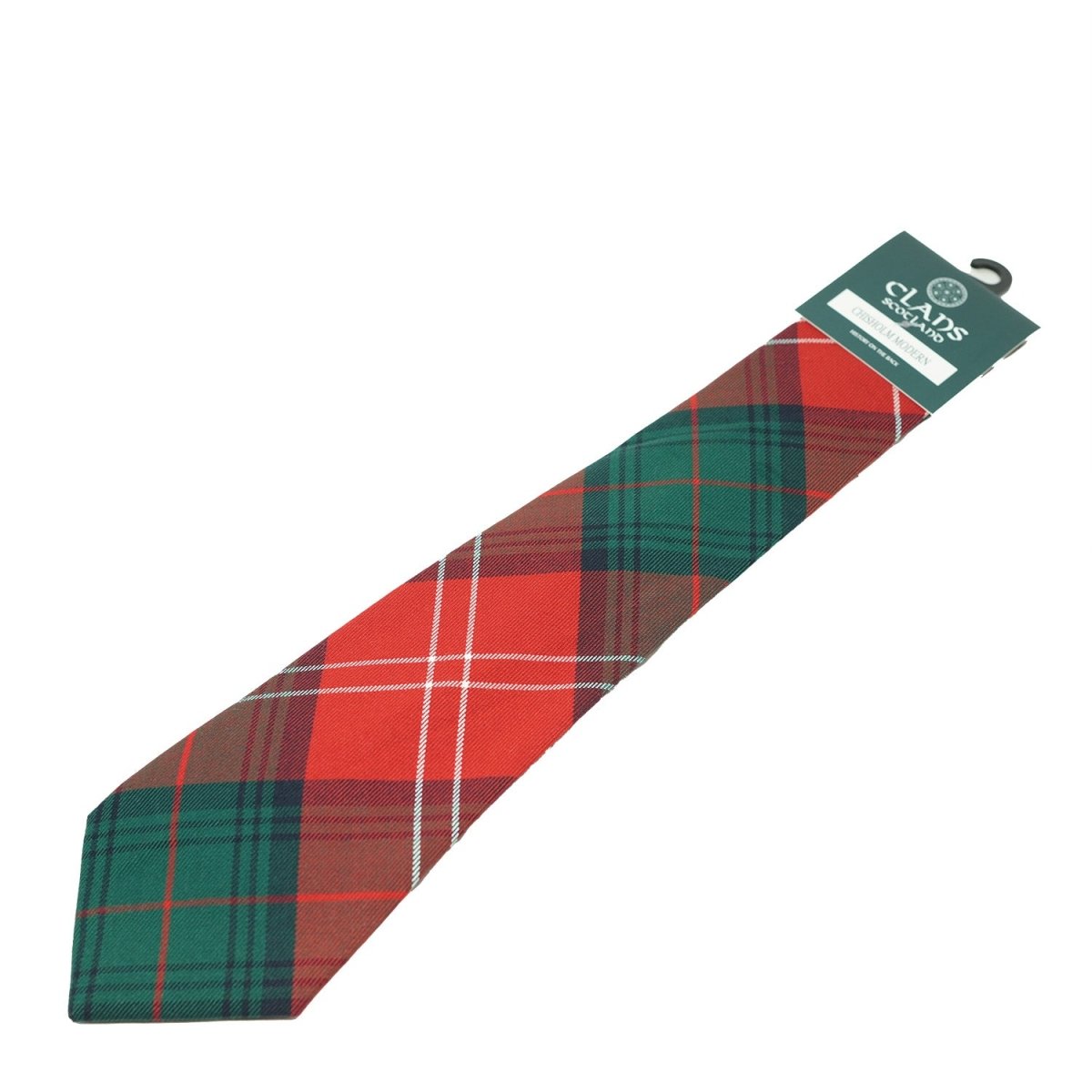 Traditional Scottish Clan Tartan Tie – Traditional Plaid Necktie - CHISHOLM - Heritage Of Scotland -