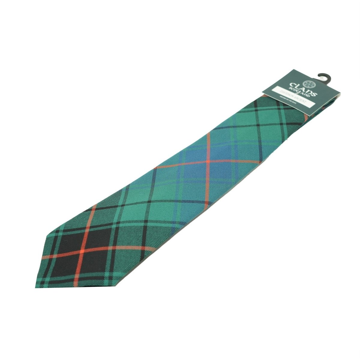 Traditional Scottish Clan Tartan Tie – Traditional Plaid Necktie - DAVIDSON ANCIENT - Heritage Of Scotland -