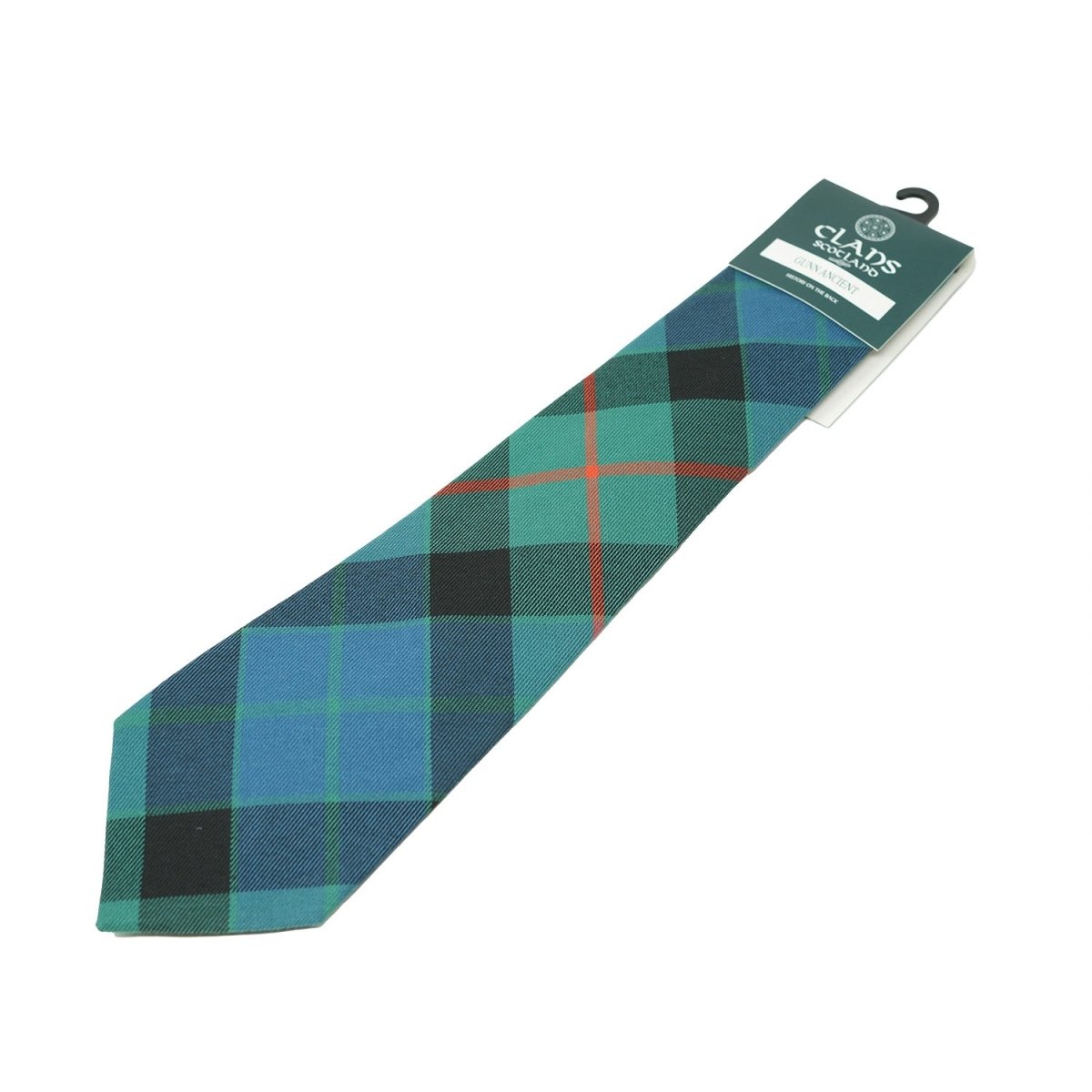 Traditional Scottish Clan Tartan Tie – Traditional Plaid Necktie - GUNN - Heritage Of Scotland -