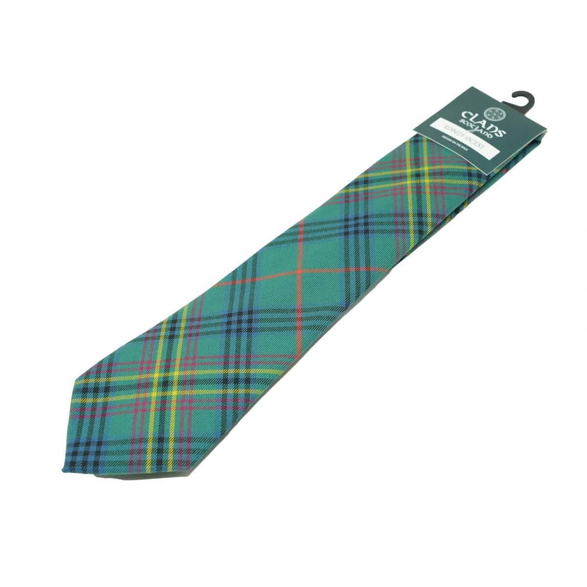 Traditional Scottish Clan Tartan Tie – Traditional Plaid Necktie - KENNEDY ANCIENT - Heritage Of Scotland -