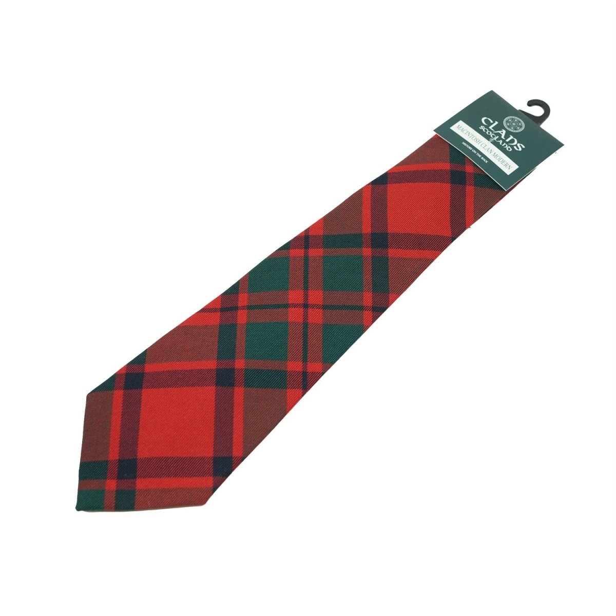 Traditional Scottish Clan Tartan Tie – Traditional Plaid Necktie - MACINTOSH CLAN - Heritage Of Scotland -