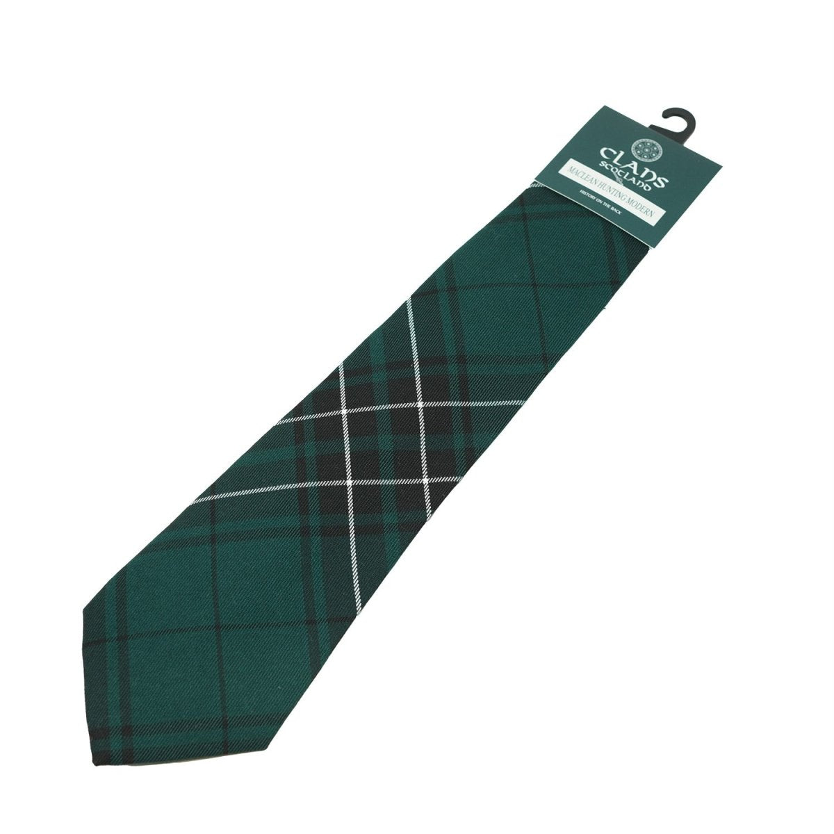 Traditional Scottish Clan Tartan Tie – Traditional Plaid Necktie - MACLEAN HUNTING - Heritage Of Scotland -