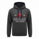 Unisex Scotland Hoodie Charcoral – Lion Rampant Pullover - Heritage Of Scotland - XS