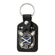 Urquhart Clan Badge, Kilt Pin, Lapel Pin, Cufflinks, Keyring/Key Fob & Gift Set — Fine Pewter by Art Pewter — Made in Scotland (Shiny Finish) - Heritage Of Scotland - Keyring / Key Fob