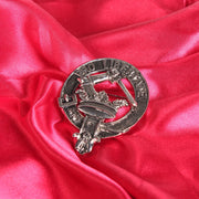 Wallace Clan Badge, Kilt Pin, Lapel Pin, Cufflinks, Keyring/Key Fob & Gift Set — Fine Pewter by Art Pewter — Made in Scotland (Shiny Finish) - Heritage Of Scotland - Badge