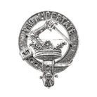 Wallace Clan Badge, Kilt Pin, Lapel Pin, Cufflinks, Keyring/Key Fob & Gift Set — Fine Pewter by Art Pewter — Made in Scotland (Shiny Finish) - Heritage Of Scotland - Badge