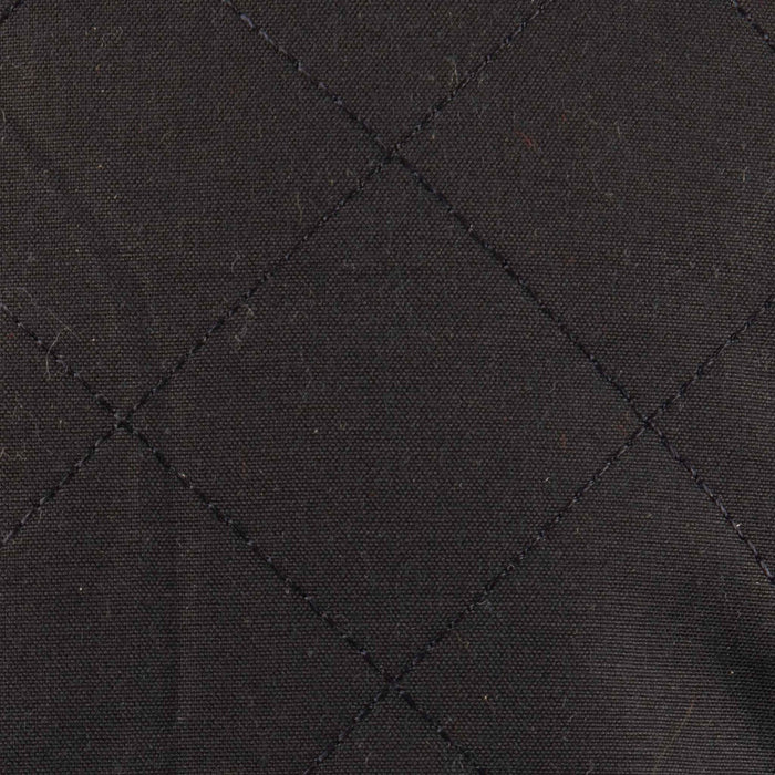 Wax/Cord Flat Cap - Heritage Of Scotland - BLACK
