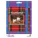 Westie Notebook & Tartan Pen Set – Cute Compact Scottish Gift - Heritage Of Scotland - Westies