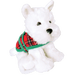 Westie with Tartan Jacket – 15cm Scottish Dog Ornament (Standing or Sitting) - Heritage Of Scotland - Sitting