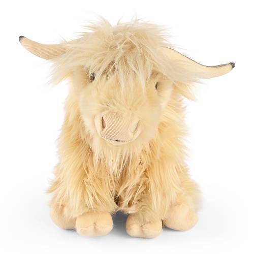 White Highland Cow With Sound - Heritage Of Scotland - NA
