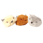 Wild Hairy Haggis Plush Toy – Squeaky Scottish Toy in Cream, Tan or Grey - Heritage Of Scotland - Cream