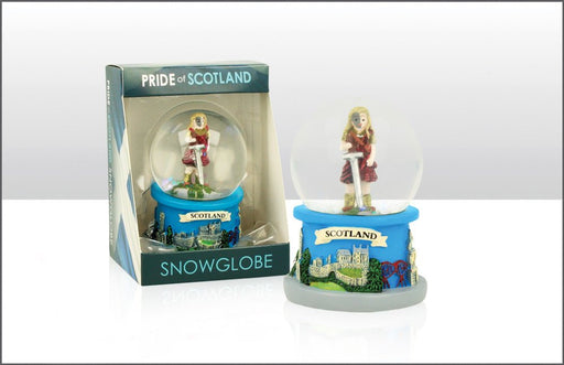 William Wallace 45Mm Dome Snowstorm - Heritage Of Scotland - NA