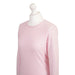 Women's 100% Cashmere Crew Neck Jumper - Sakura Pink - Heritage Of Scotland - SAKURA PINK / XS