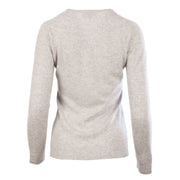 Women's Dunedin Cashmere 100% Cashmere Light Grey - Heritage Of Scotland - LIGHT GREY