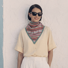 Women’s Lambswool Fair Isle Neck Scarf – Made in Scotland - STRATH - Heritage Of Scotland -