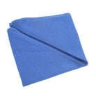 Women’s Luxury Ribbed Cashmere Triangle Scarf - CORNFLOWER - Heritage Of Scotland -