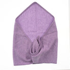 Women’s Luxury Ribbed Cashmere Triangle Scarf - HEATHER - Heritage Of Scotland -