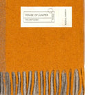 Woodside Check Blanket Throw - Natural - Heritage Of Scotland - 