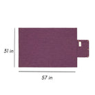 Woodside Check Foldaway Picnic Blanket With Carry Strap - Grape - Heritage Of Scotland -