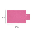 Woodside Check Foldaway Picnic Blanket With Carry Strap - Pink - Heritage Of Scotland -