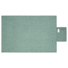 Woodside Check Foldaway Picnic Blanket with Carry Strap - Pistachio - Heritage Of Scotland -