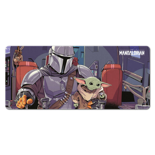 Xl Mouse Mat The Mandalorian-The Child - Heritage Of Scotland - N/A