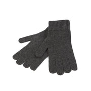 100% Cashmere Plain Glove Gents Ptarmigan - Heritage Of Scotland - PTARMIGAN