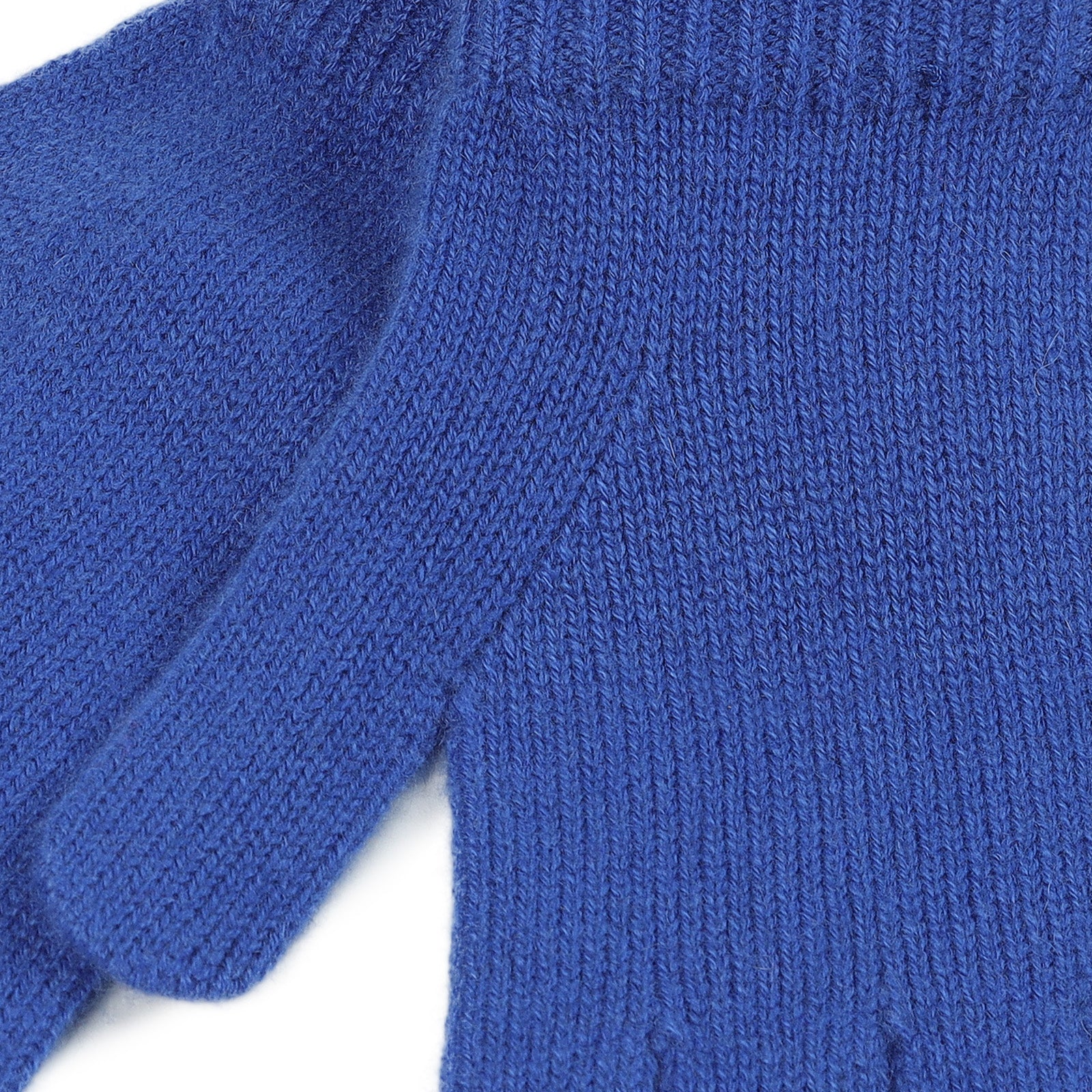 100% Cashmere Plain Ladies Glove Cornflower - Heritage Of Scotland - CORNFLOWER