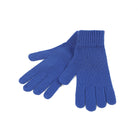 100% Cashmere Plain Ladies Glove Cornflower - Heritage Of Scotland - CORNFLOWER