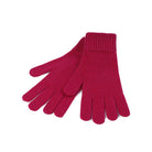 100% Cashmere Plain Ladies Glove Fuchsia - Heritage Of Scotland - FUCHSIA