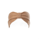 100% Cashmere Plain Ladies Headband Camel - Heritage Of Scotland - CAMEL