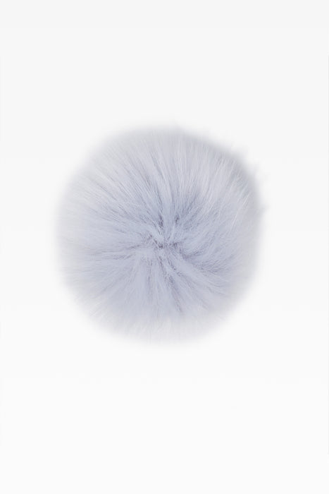 100% Faux Fur Pom Pom Light Blue - Heritage Of Scotland - LIGHT BLUE