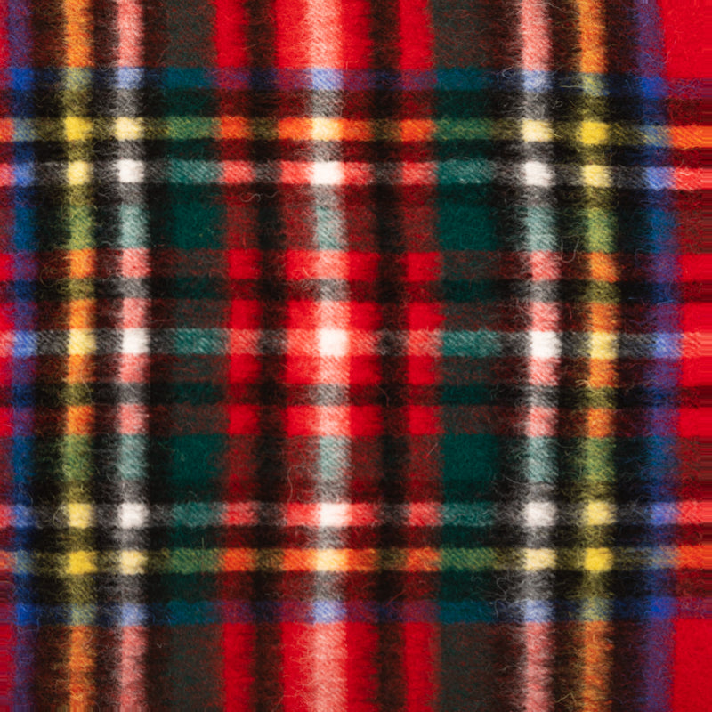 100% Lambswool Blanket Stewart Royal - Heritage Of Scotland - STEWART ROYAL