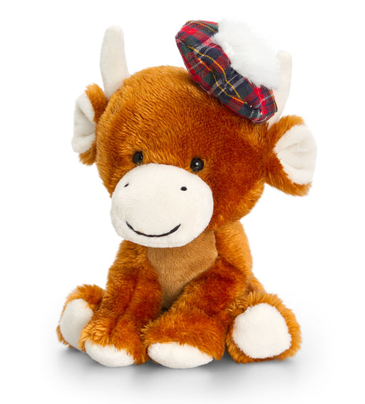 14Cm Pippins Highland Cow - Heritage Of Scotland - ASSORTED