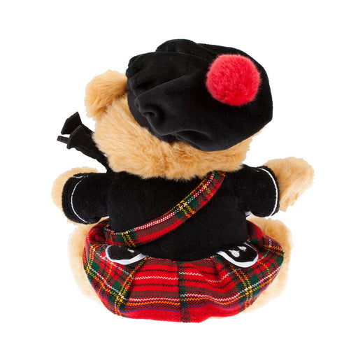 19Cm Scottish Piper Hug Me Bear - Heritage Of Scotland - NA