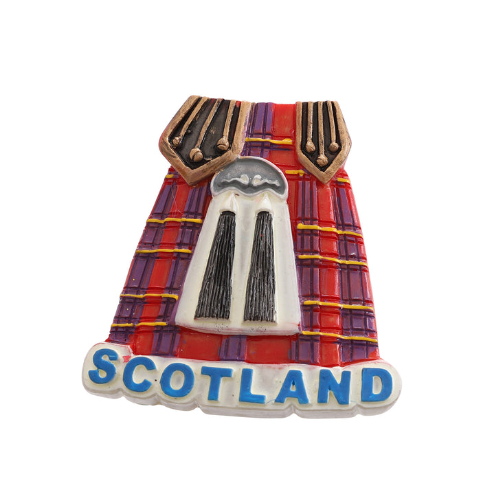 Schottland Kilt Resin Magnet