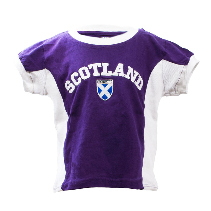 Kinder Schottland Nr. 9 T / Shirt Lila