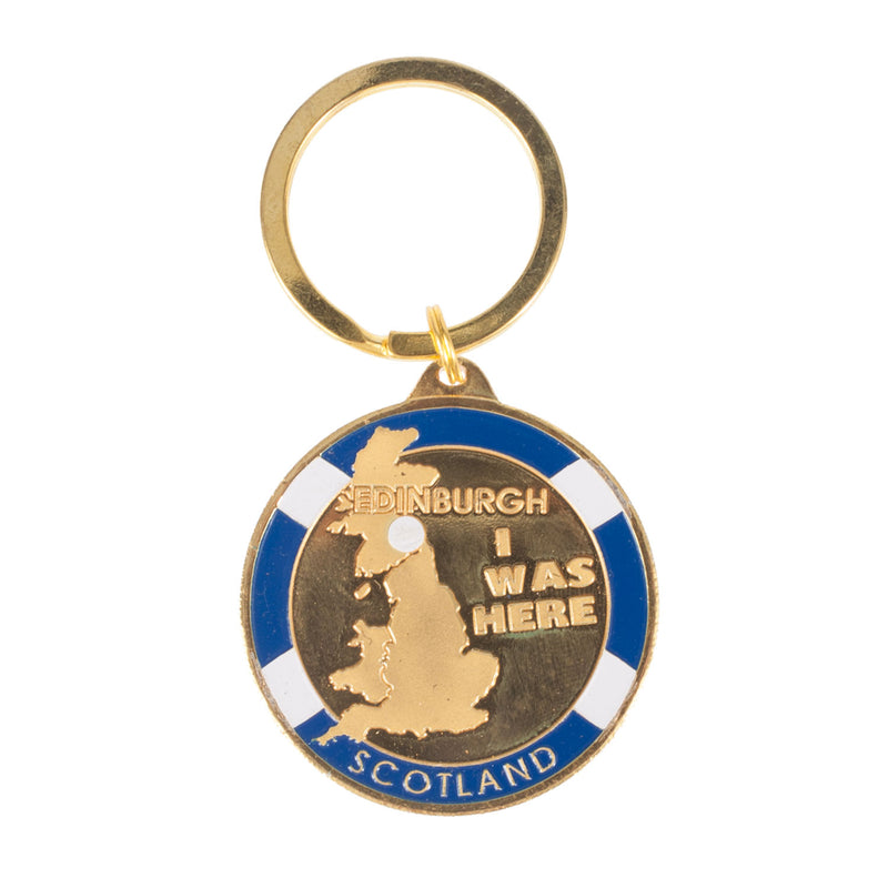 Scotland Souvenir Keyring Edinburgh Castle Entrance 2014