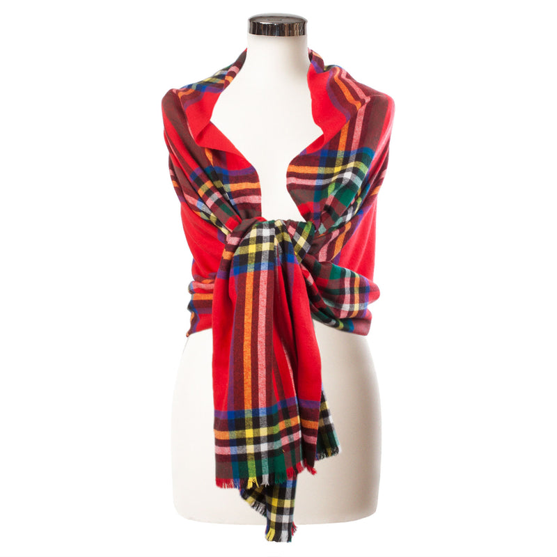 Bürste aus gebürstetem Tartan-Baumwolle Stewart Royal