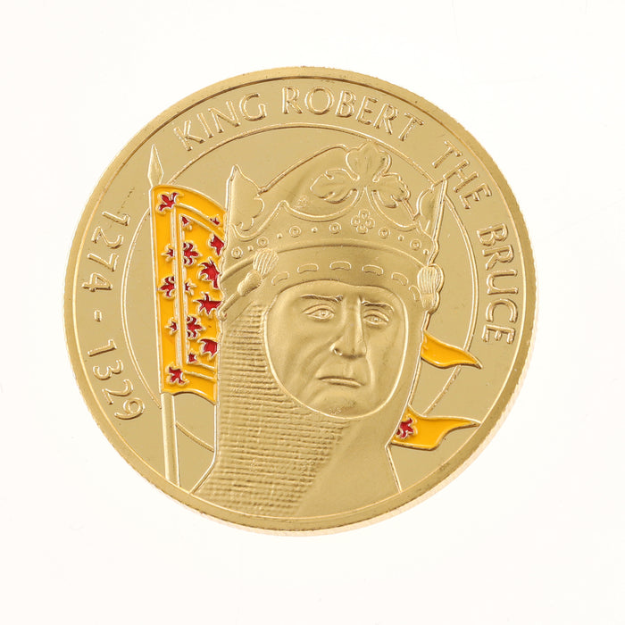 Münzmagnet Schottland König Das Bruce-Porträt