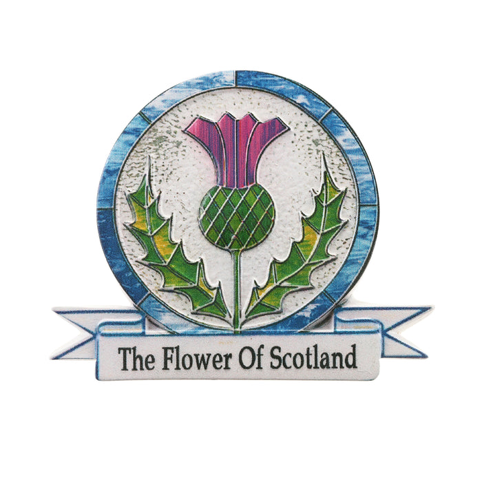 Flower Of Scotland Fridge Magnet