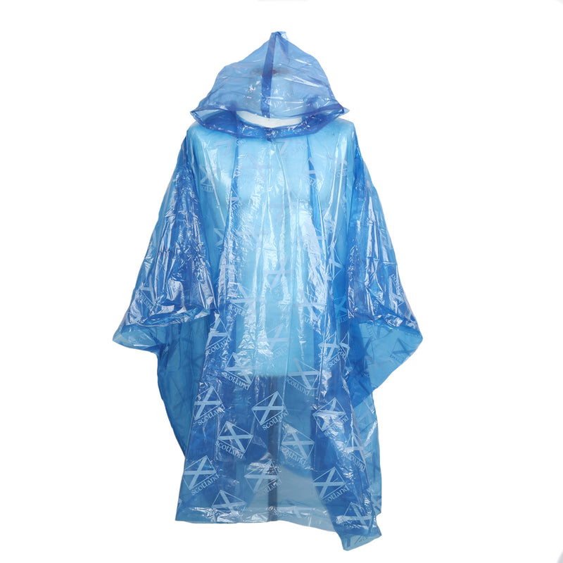 Unisex Schottland Flagge Duschsicherer Poncho