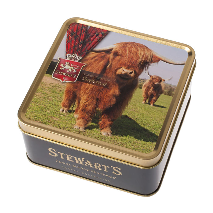Stewart’s Highland Cow Shortbread Tin