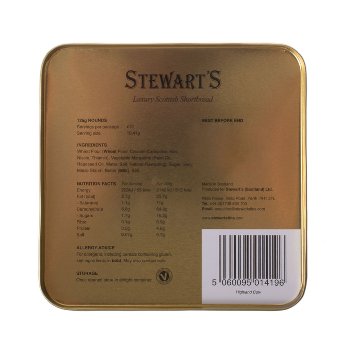 Stewart’s Highland Cow Shortbread Tin