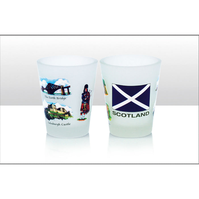 Shot Glass Historical Scotland