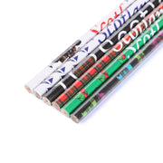 6 - Pack Scotland Pencils – Colourful Souvenir Set with Erasers - Heritage Of Scotland - 6 - pack