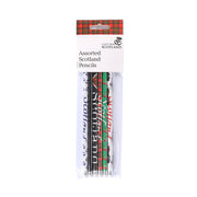 6 - Pack Scotland Pencils – Colourful Souvenir Set with Erasers - Heritage Of Scotland - 6 - pack