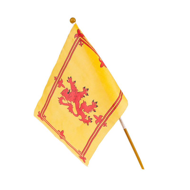 6" X 9" Lion Rampant Flag On Stick - Heritage Of Scotland - N/A
